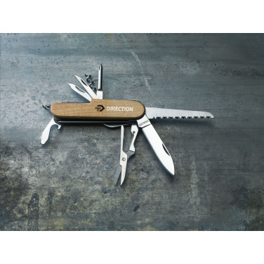 Logotrade promotional giveaway picture of: Beechwood Pocket knife