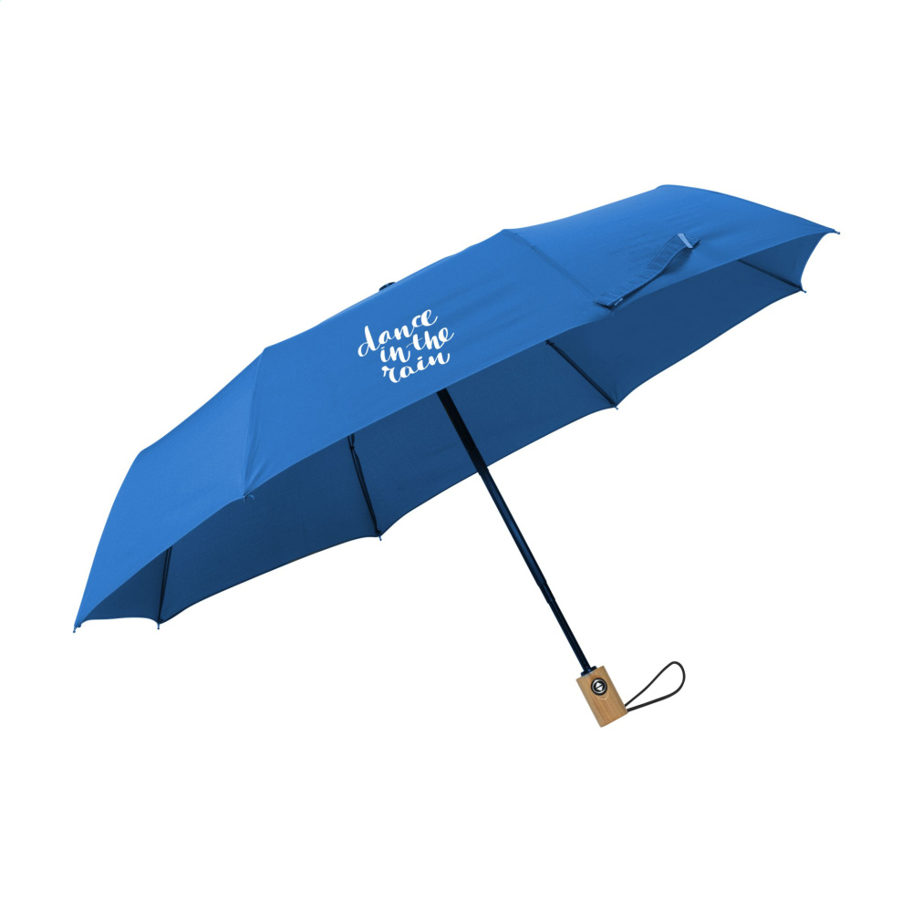 Logotrade promotional items photo of: Michigan foldable RCS RPET umbrella 21 inch