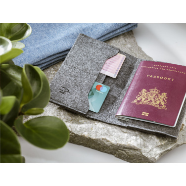 Logotrade corporate gifts photo of: Identify GRS RPET Felt passport holder