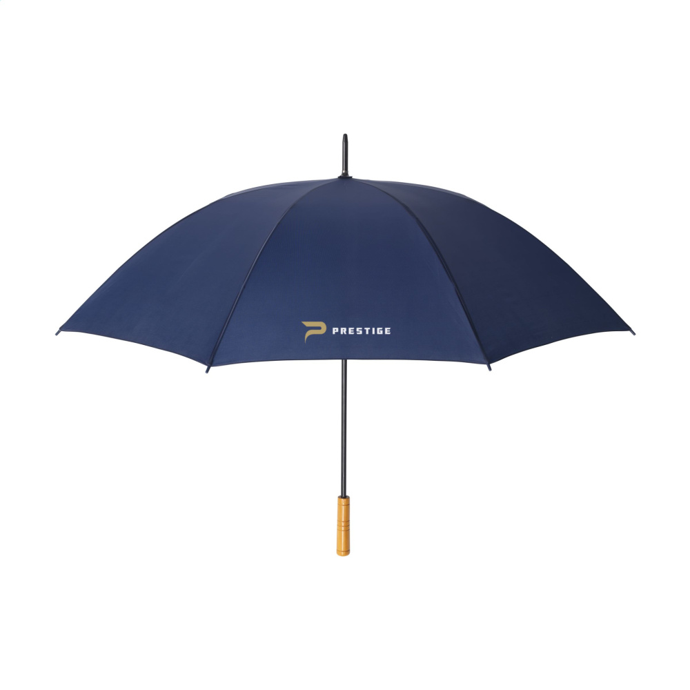 Logo trade advertising products picture of: BlueStorm RCS RPET umbrella 30 inch