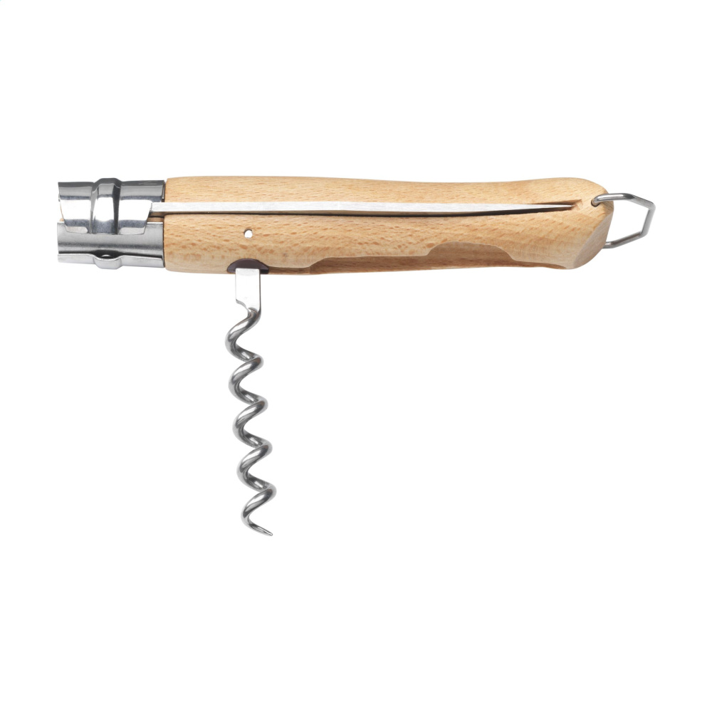 Logotrade business gift image of: Opinel  No 10 Corkscrew Bottle Opener