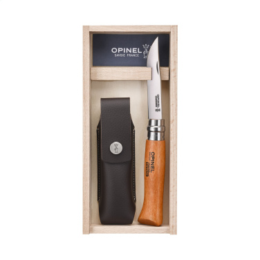 Logo trade promotional merchandise image of: Opinel No 08 Carbon pocket knife