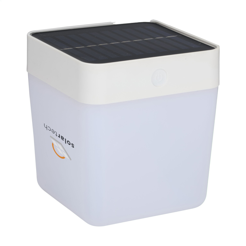 Logotrade advertising products photo of: Grundig Lumo Solar Table Lamp