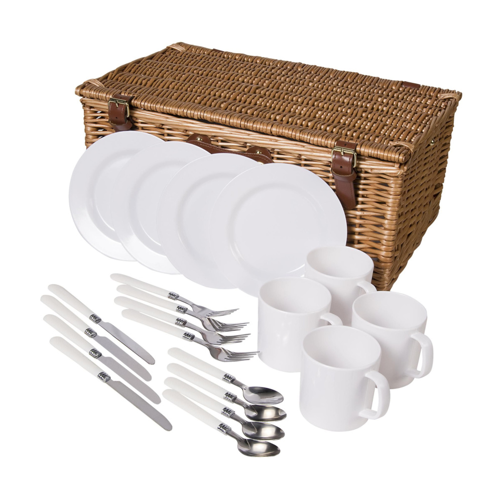 Logotrade promotional gift image of: QualityTime picnic basket