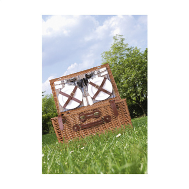 Logotrade promotional item image of: QualityTime picnic basket