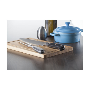 Logo trade promotional merchandise picture of: Bamboo Board chopping board