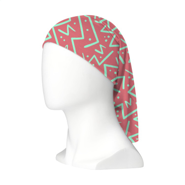 Logo trade corporate gifts image of: Bandana RPET multi-functional scarf all-over printing
