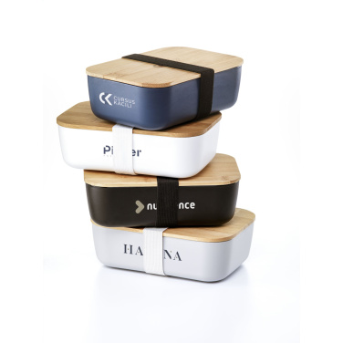 Logo trade business gift photo of: Midori Bamboo Lunchbox