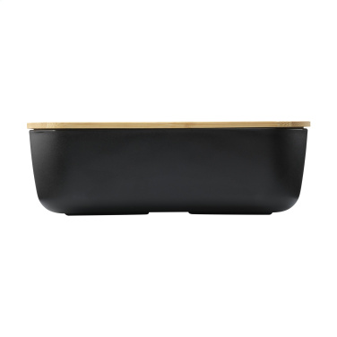 Logo trade promotional gift photo of: Midori Bamboo Lunchbox