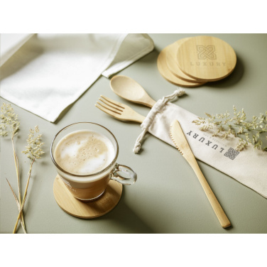 Logotrade advertising product picture of: Bambu Cutlery Set