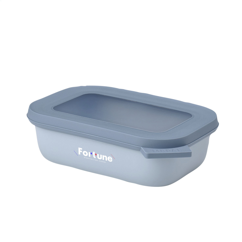 Logotrade corporate gifts photo of: Mepal Cirqula multi use rectangular bowl 500ml lunchbox