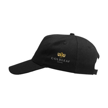 Logo trade advertising product photo of: Hamar Cap Recycled Cotton cap