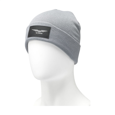 Logo trade promotional gifts image of: Stavanger GRS RPET Beanie hat
