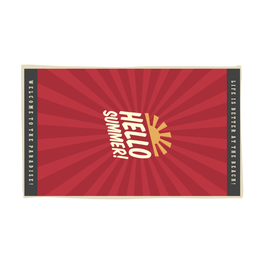Logotrade advertising products photo of: Printed BeachTowel 300 g/m² 100x180