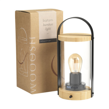 Logotrade promotional gift image of: Wooosh Batam Light rechargable lamp
