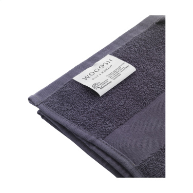 Logo trade corporate gift photo of: Wooosh Bath Towel GRS Recycle Cotton Mix 140 x 70 cm