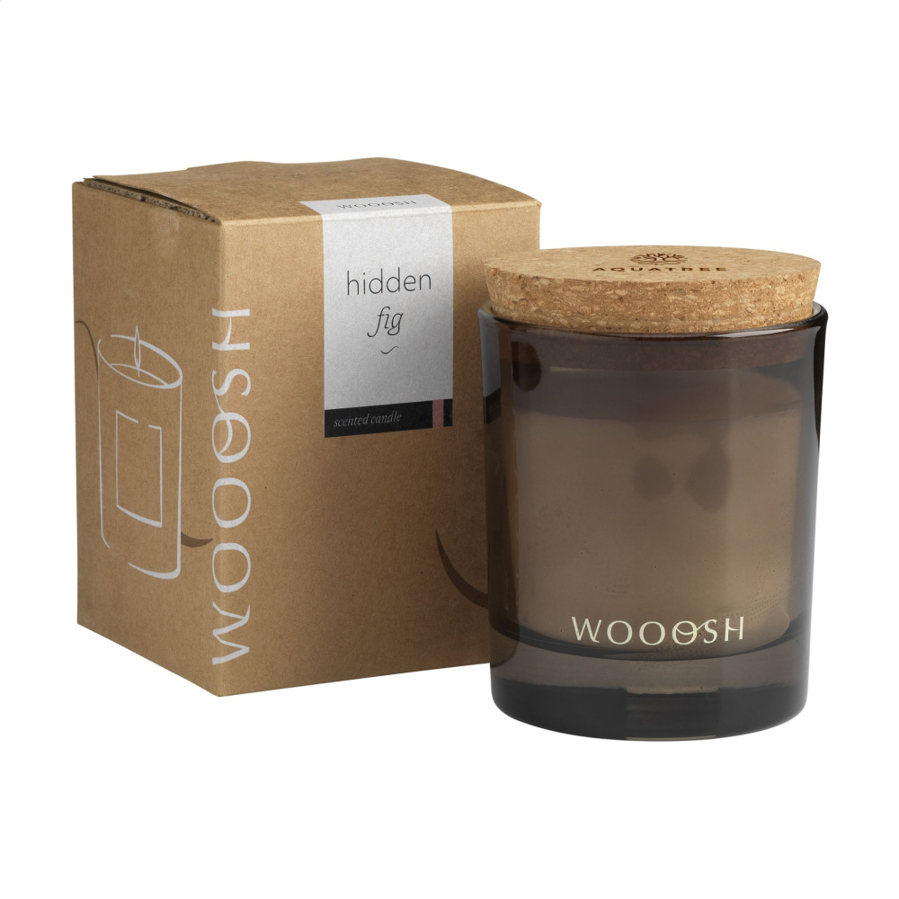 Logo trade promotional products image of: Wooosh Scented Candle Hidden Fig
