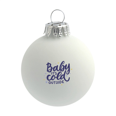 Logo trade promotional products picture of: Christmas Bauble Ø 6 cm - Made in Europe