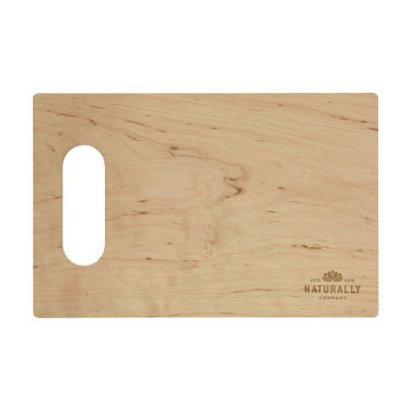 Logotrade advertising product image of: Alder Wood Chopping Board Open Grip