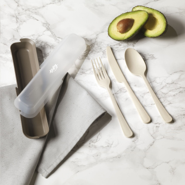 Logo trade promotional giveaways picture of: Outdoor 3-piece Cutlery Set