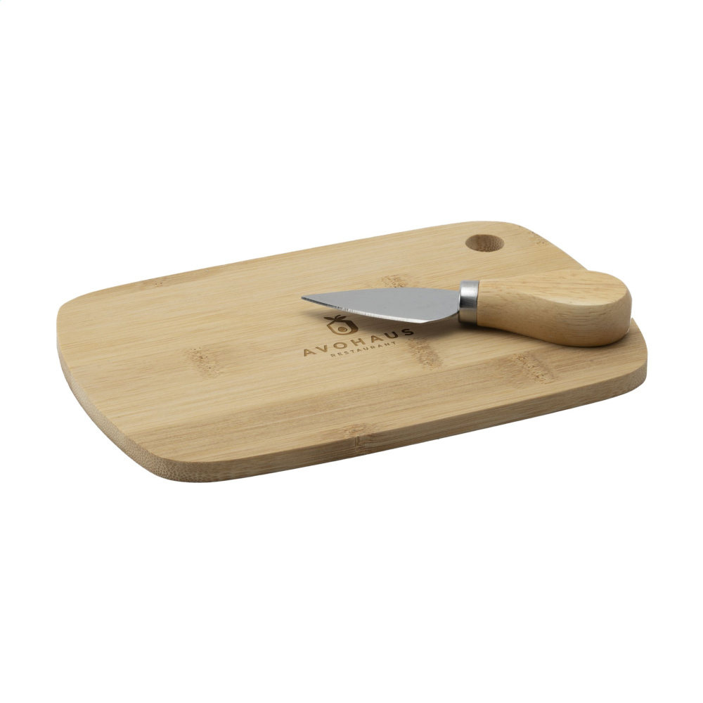Logotrade corporate gifts photo of: Bamboo Cheese Platter 2-pcs