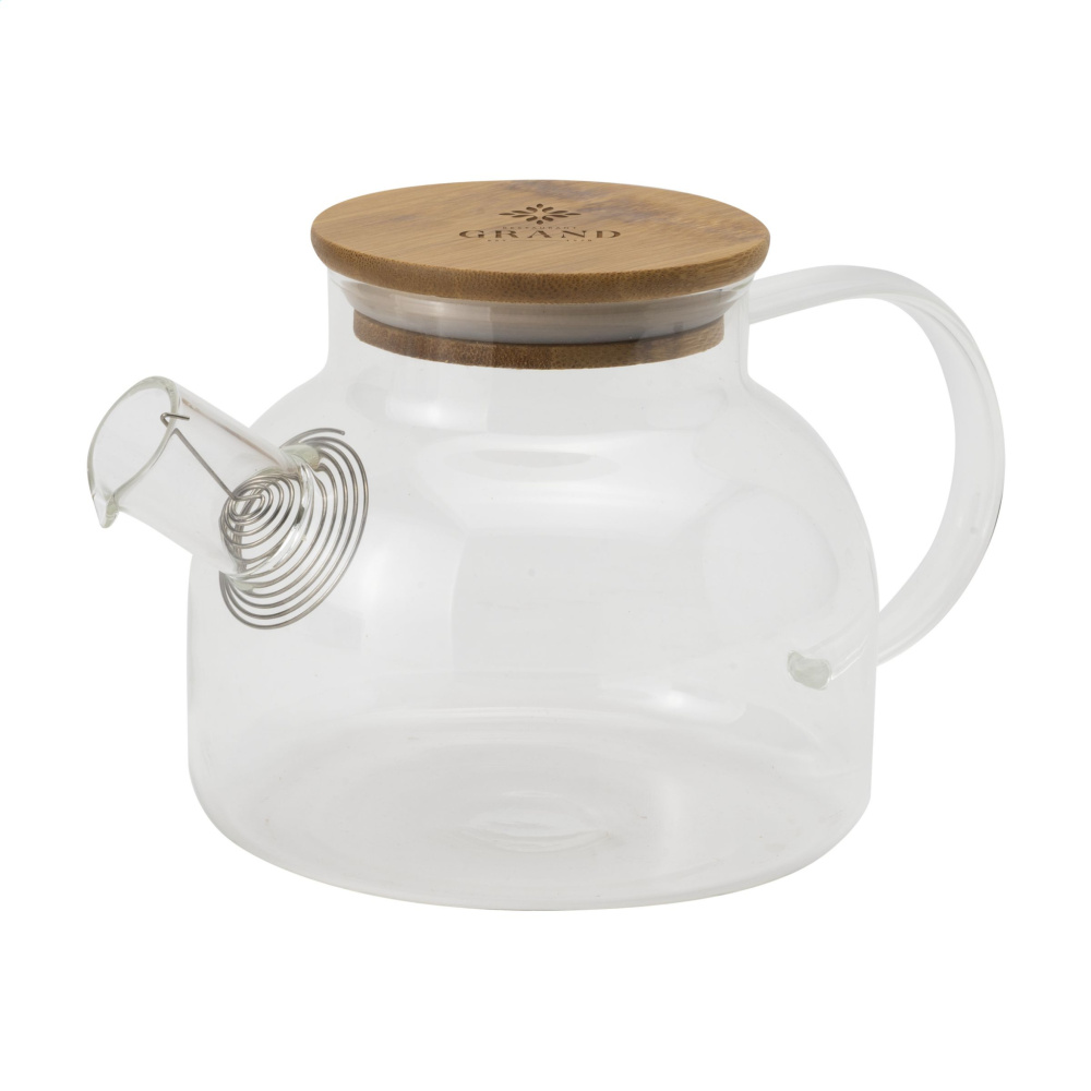 Logo trade promotional products picture of: Teatime Glass Teapot