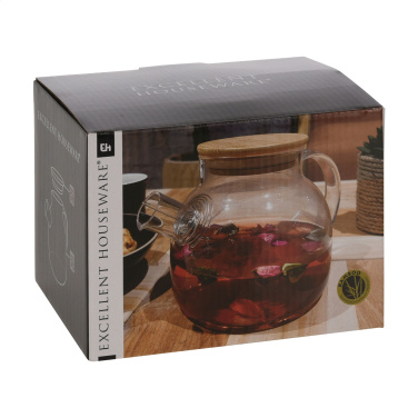 Logotrade business gift image of: Teatime Glass Teapot