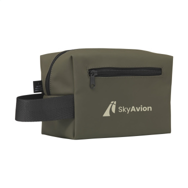 Logo trade advertising product photo of: LeLennon RCS Recycled PU Toiletry Bag