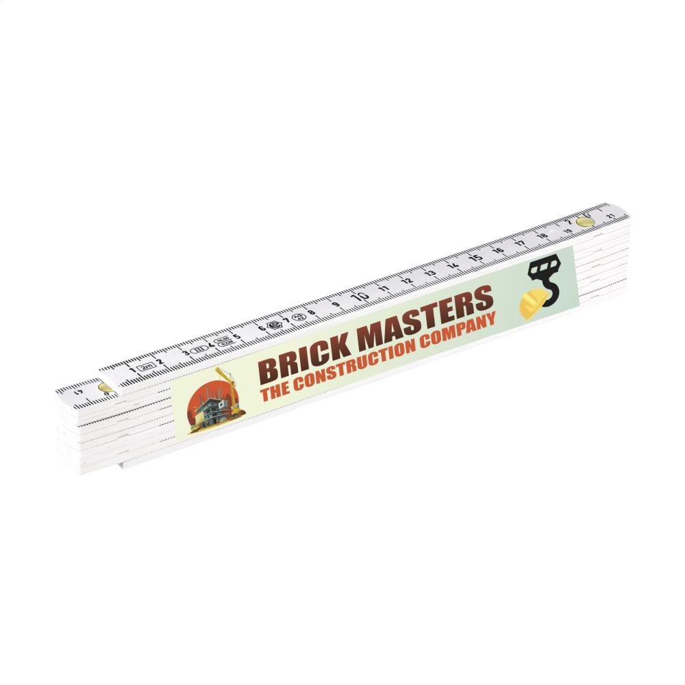 Logotrade promotional giveaway image of: Metric folding ruler