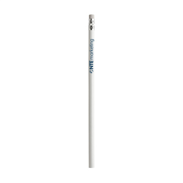 Logo trade advertising products image of: Topic varnished pencil