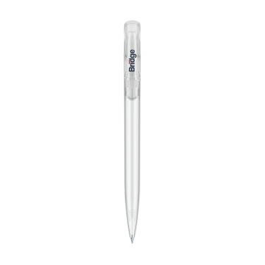Logo trade promotional gifts image of: Senator Challenger Frosted pen