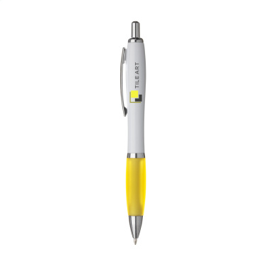Logotrade advertising product image of: Athos White pen