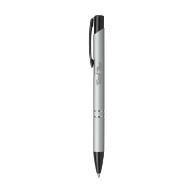 Logotrade promotional merchandise photo of: Ebony Rubberised pen