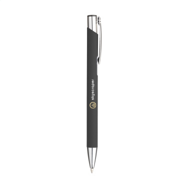 Logotrade promotional merchandise photo of: Ebony Soft Touch pen
