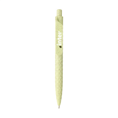 Logo trade promotional products image of: Stalk Wheatstraw Pen