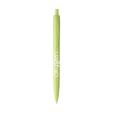 Logo trade promotional merchandise image of: Trigo Wheatstraw Pen