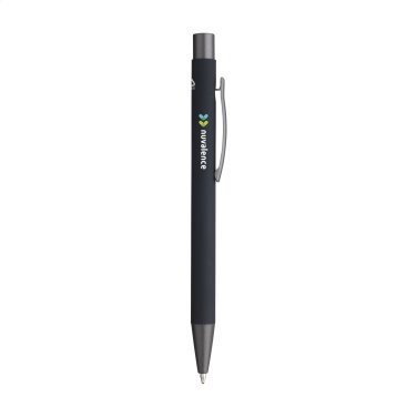 Logotrade promotional gift picture of: Brady Soft Touch Recycled Alu pens