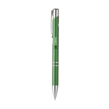Logo trade promotional merchandise image of: Ebony Recycled Alu pens