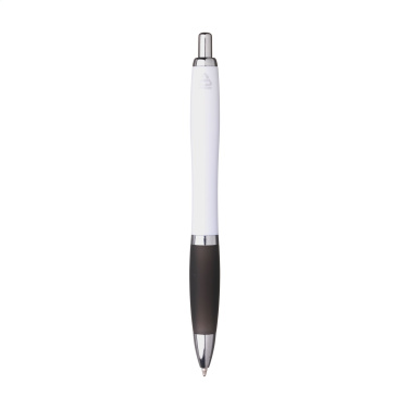 Logo trade promotional items image of: Athos Trans GRS Recycled ABS pen