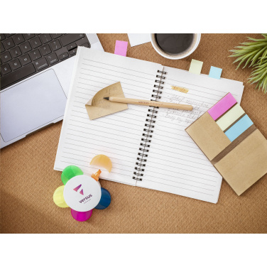 Logo trade promotional gift photo of: Bloom Recycled Milk-Carton highlighter