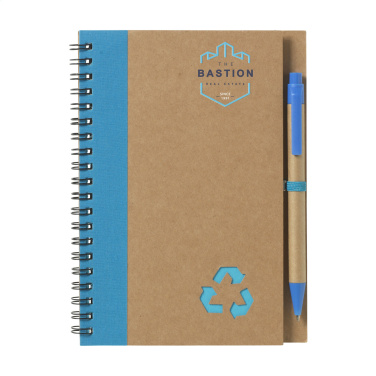 Logo trade advertising products picture of: Recycle Note-L Paper notebook