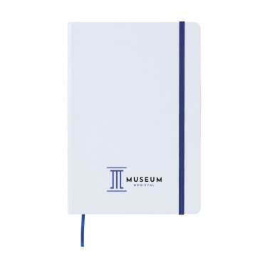 Logo trade promotional merchandise photo of: WhiteNote A5 Paper notebook