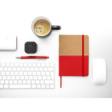 Logo trade business gifts image of: Journal Cork Paper Notebook