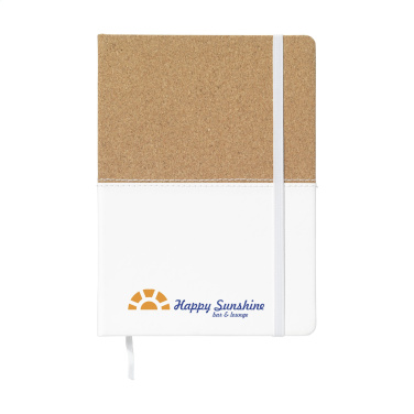 Logo trade corporate gifts picture of: Journal Cork Paper Notebook
