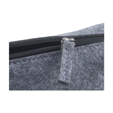 Logotrade corporate gift image of: Pencil Case GRS RPET Felt