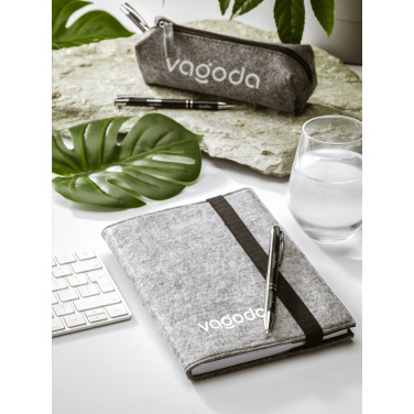 Logotrade promotional product picture of: Pencil Case GRS RPET Felt