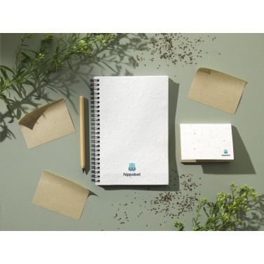 Logo trade corporate gifts picture of: Seed Paper Sticky Notes memo pad