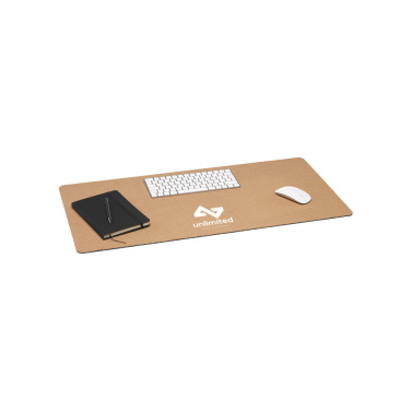 Logo trade corporate gifts image of: Faro Cork Deskpad