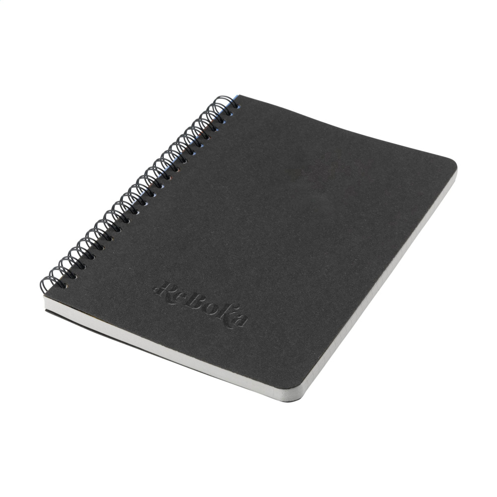 Logo trade promotional giveaways picture of: Coffee Paper Notebook Wire-O A5