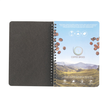 Logotrade promotional gifts photo of: Coffee Paper Notebook Wire-O A5